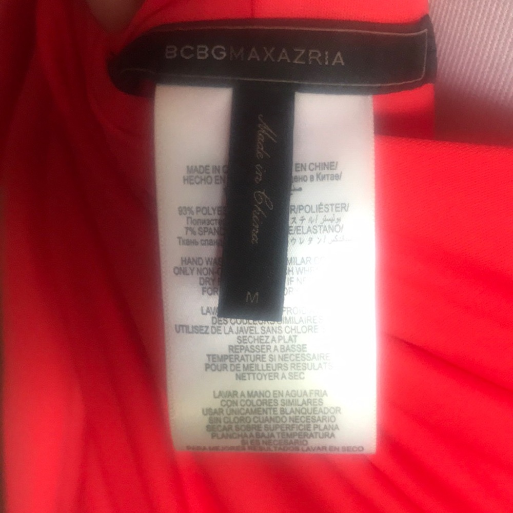 NWOT BCBG MAXAZRIA Terrianne Poppy Dress (M) - Picture 6 of 7